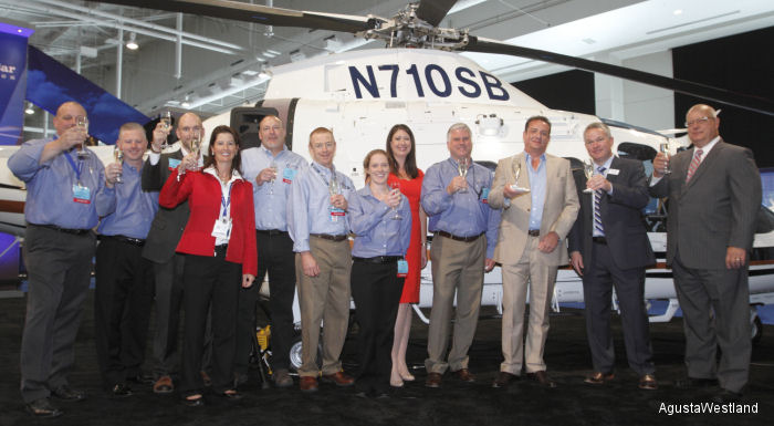 AgustaWestland Delivers GrandNew to SevenBar