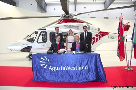 Morocco Heliconia Takes Delivery Of Two AW139