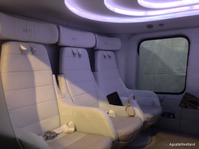  AgustaWestland Unveils High-Tech AW169 Cabin at LABACE