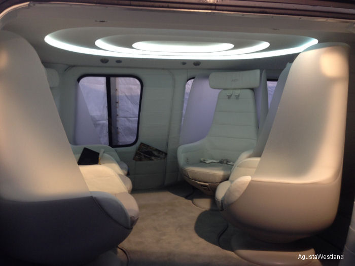  AgustaWestland Unveils High-Tech AW169 Cabin at LABACE