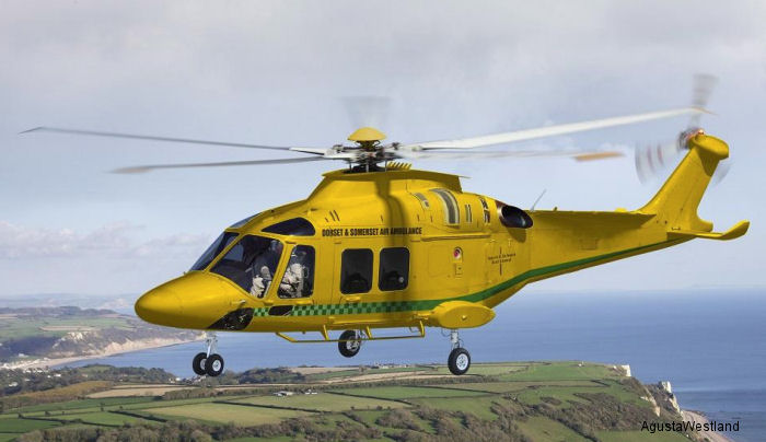 Dorset Somerset Air Ambulance selects AW169