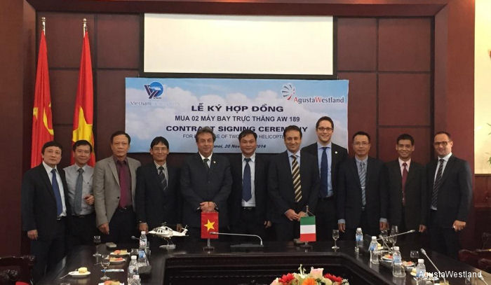 Vietnam VNH Orders AW189 For Offshore Operations