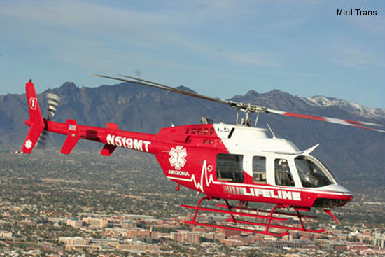 Med-Trans takes delivery of Bell 407GX from Wysong