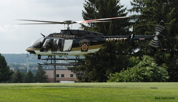 Pennsylvania State Police Sixth and Last Bell 407GX