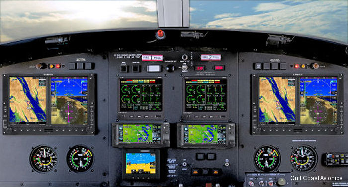 Gulf Coast Avionics completed a full digital upgrade, glass cockpit, on a Bell 412EP helicopter operated by the Panamanian Servicio Nacional Aeronaval, the joint air branch of Panama forces.