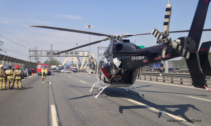 Bell 429 performing EMS Missions in Russia