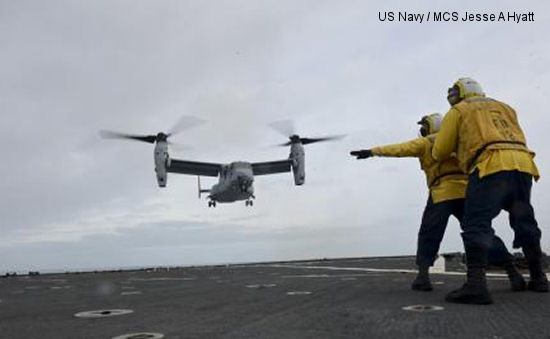 BHELMA IV conduct carrier landings with USMC
