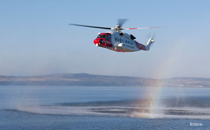 Bristow First Anniversary of Northern Scotland SAR