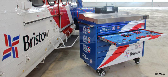 Bristow introduces tool-tracking technology