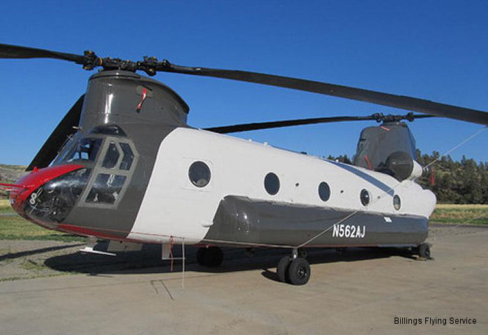 CH-47D FAA Certificate for Billings Flying Service
