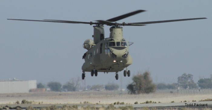 California Army National Guard Move Up to CH-47F