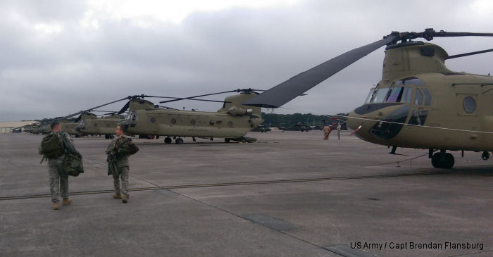 New York Army National Guard Move Up to CH-47F