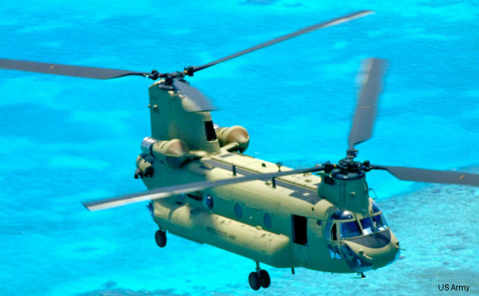 CH-47F Chinook arrived at Soto Cano Honduras