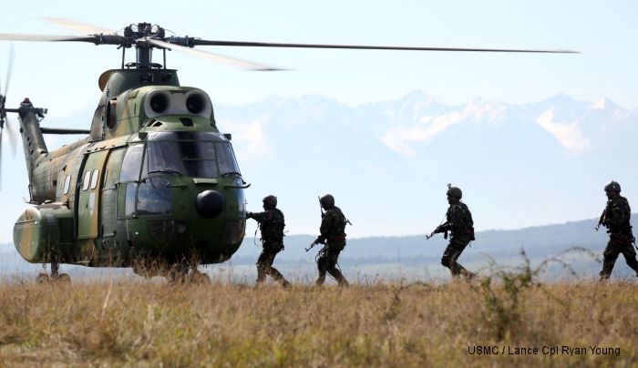 US Marines and Romanian Forces at CINCU-14