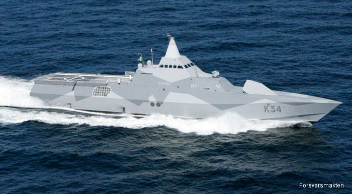 Swedish <a href=/database/sys/571_Visby_class/>Visby class</a> corvette