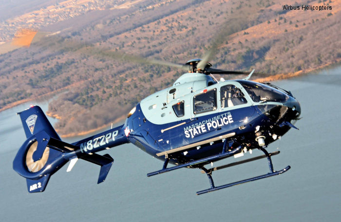 Fourth EC135T2+ to Massachusetts State Police