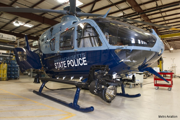 Fourth Metro EC135 to Massachusetts State Police