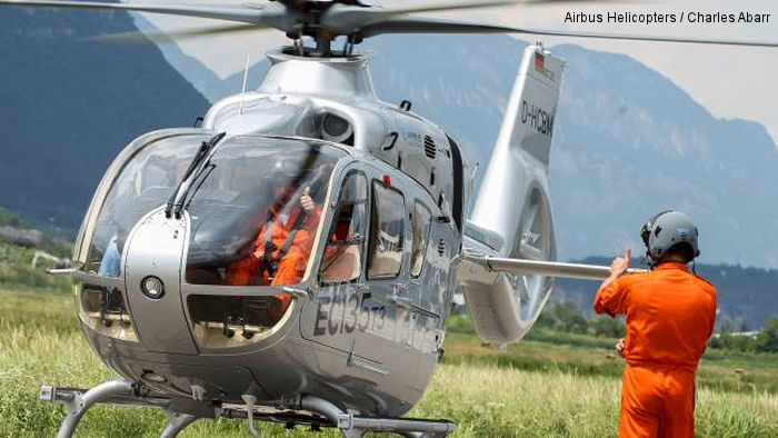 Airbus Helicopters EC135 T3/P3 takes on the Alps