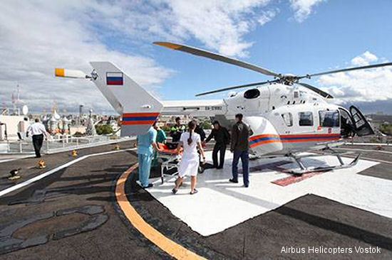 Two Medical EC145 for Moscow