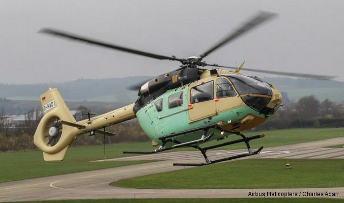 Bundeswehr EC645T2 First Flight