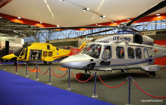 AgustaWestland Exhibits Its Market Leading Commercial Helicopters and Customer Support Solutions at Helitech International 2014