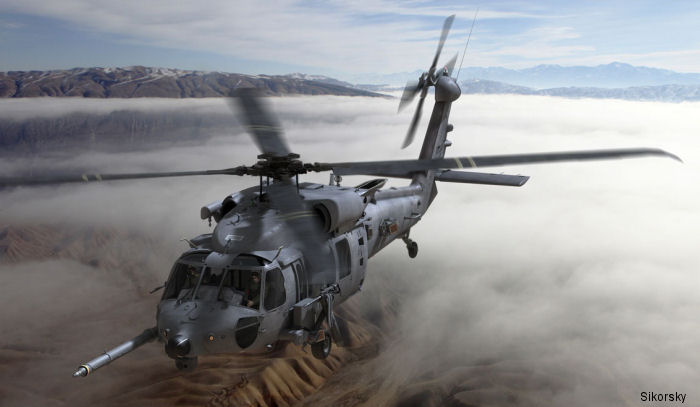 HH-60W to perform personnel recovery mission