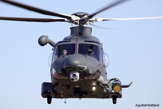 AgustaWestland and AMI Training Agreement