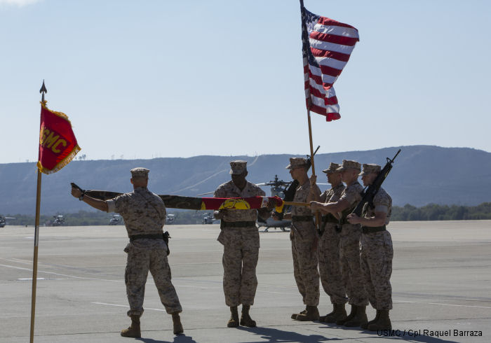 HMM-364 has redesignation ceremony