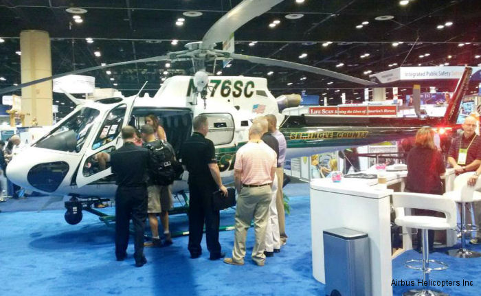 Airbus Helicopters AS350B3e at IACP 2014