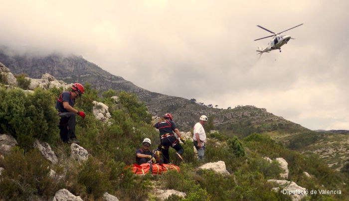 INAER Spain take part in inauguration of Valencia new Helicopter Transport Unit