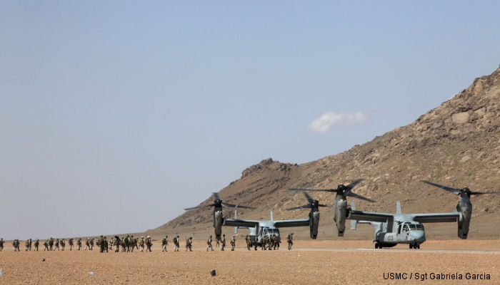 <a href=/database/sqd/1153/>VMM-264</a> MV-22B Ospreys, Helmand province, Apr. 10, 2013