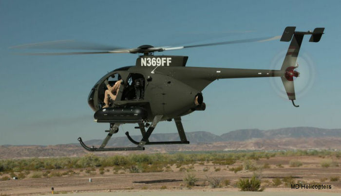 The MD530G Demonstrates Extreme Firepower And Advanced Weapons Systems Capabilities