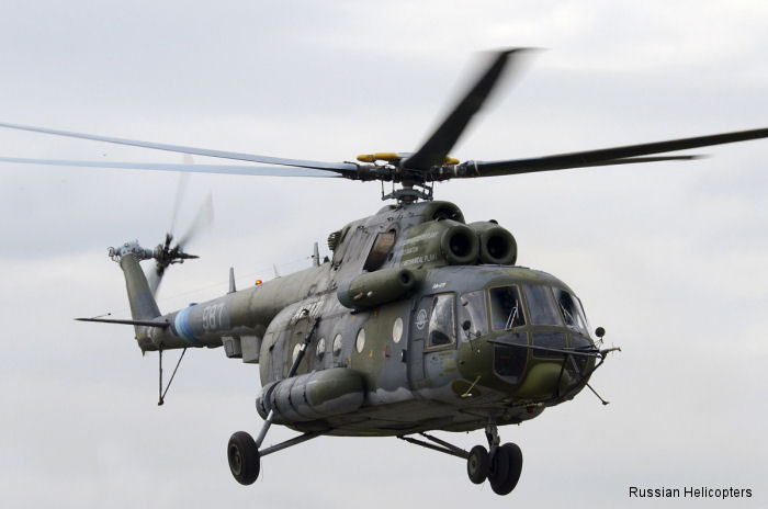 Standard Mi-8/17 used as <i>flying laboratory</i>