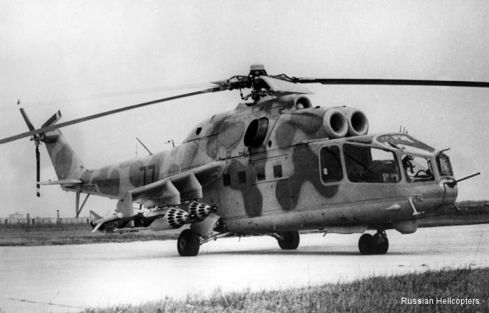 45th anniversary of Mi-24 first flight