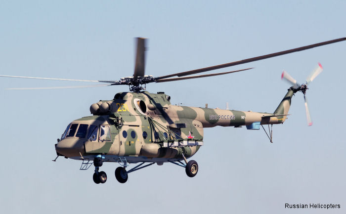Mi-8AMTSh make new longest crossing record