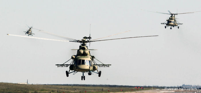 Russian Helicopters delivers first consignment of upgraded Mi-8AMTSh to Defence Ministry