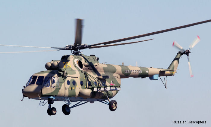 Russian Helicopters delivers first consignment of upgraded Mi-8AMTSh to Defence Ministry