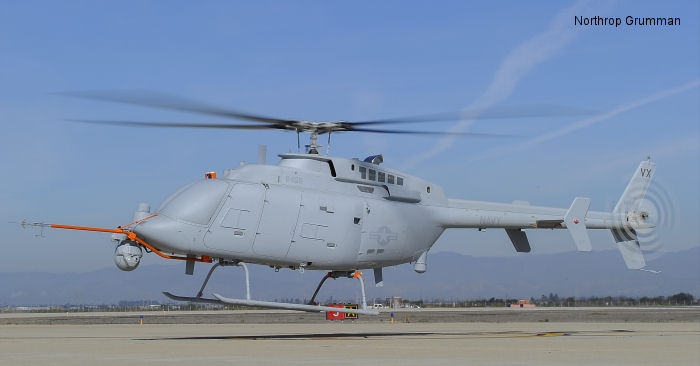 Second MQ-8C Fire Scout takes flight