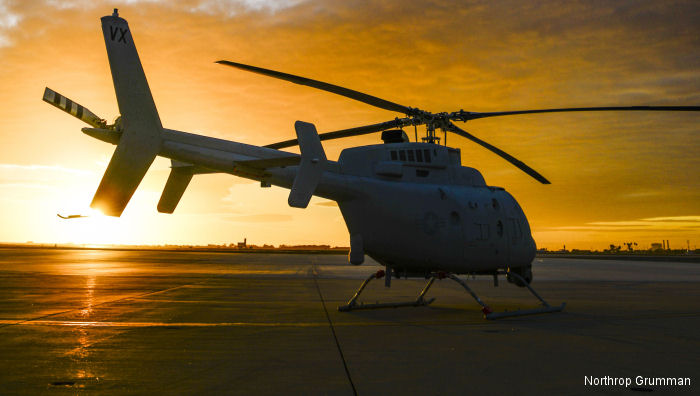 First Operational MQ-8C Fire Scout to the US Navy