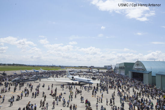 Marines showcase Osprey in Sapporo Air Show