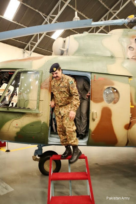 Pakistan Army completes first Mi-17 overhaul