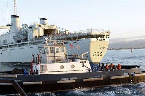 HMCS Protecteur, crew arrive safely at Joint Base Pearl Harbor-Hickam