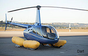 R66 with certified DART Emergency Float System