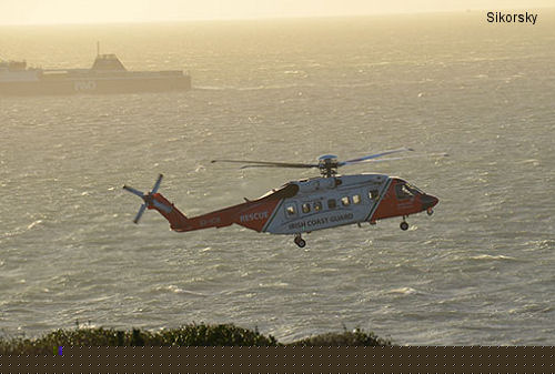 Irish Coast Guard add names to their S-92