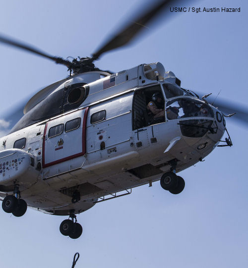 US Merchant SA-330 Puma supports the fleet