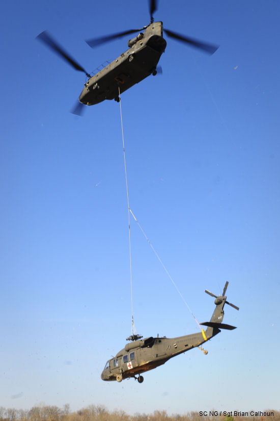 SC National Guard recovers helicopter