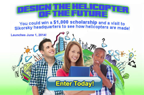 Sikorsky Challenges Kids to Create Helicopter