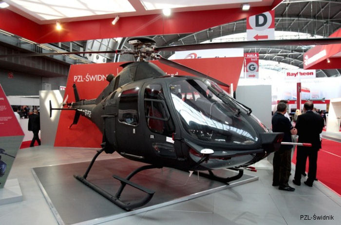 PZL-Świdnik SW-4 Solo at MSPO 2014