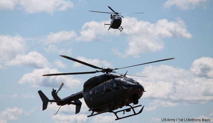 Michigan National Guard Lakotas