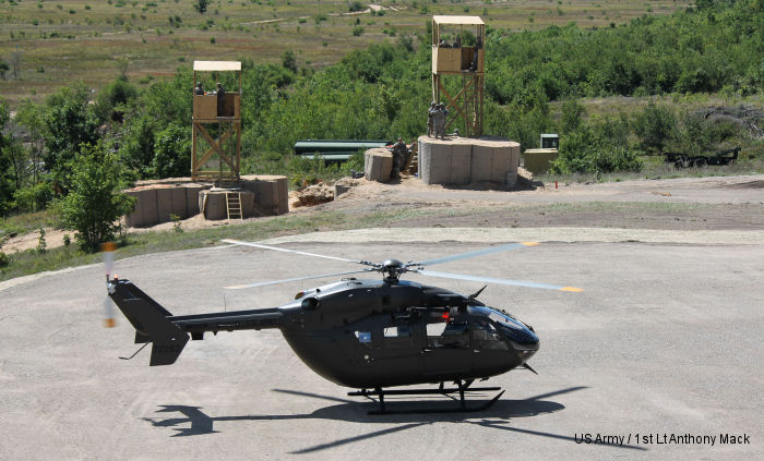 Michigan National Guard Lakotas